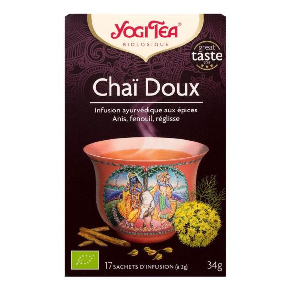 Yogi Tea Chai Doux Sach 17.
