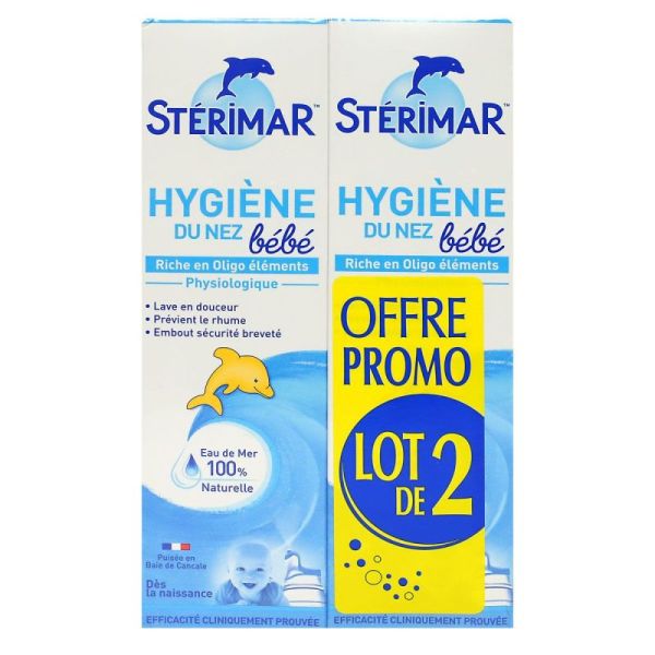 STERIMAR HYGIENE DES OREILLES EAU DE MER 50ML