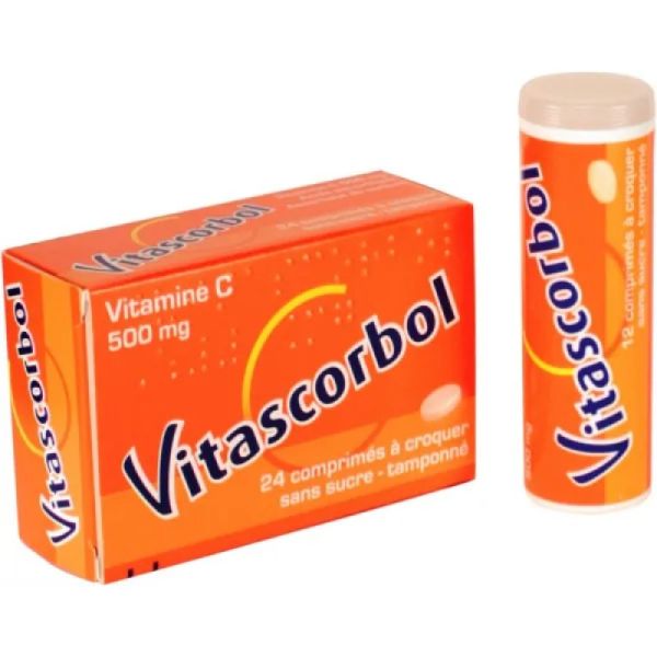 Vitascorbol 500Mg Cpr Croq S/S 12