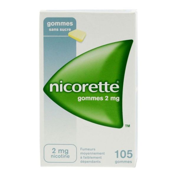 Nicorette 2Mg Gomme S/S 105