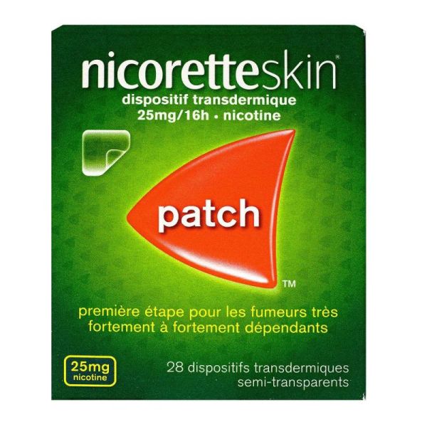 Nicoretteskin 25Mg/16H D/Transd 28