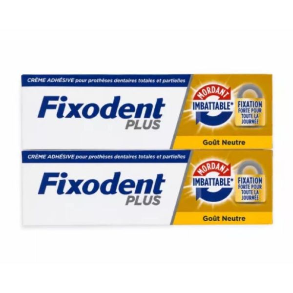 Fixodent+ Mordant Imbattable 35Gx2