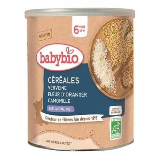 Babybio Far 3 Cereal Verveine Fleur Oranger