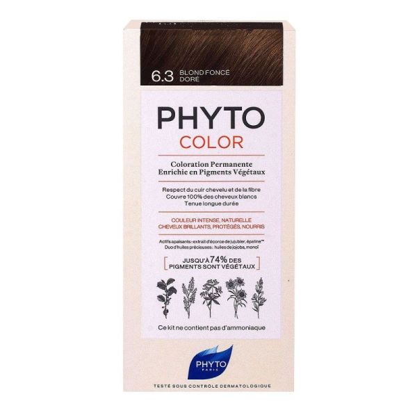 Phyto Color 6,3 Blond Foncé Doré