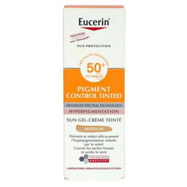 Sun Pigment Control Gel Creme Teinte 50+