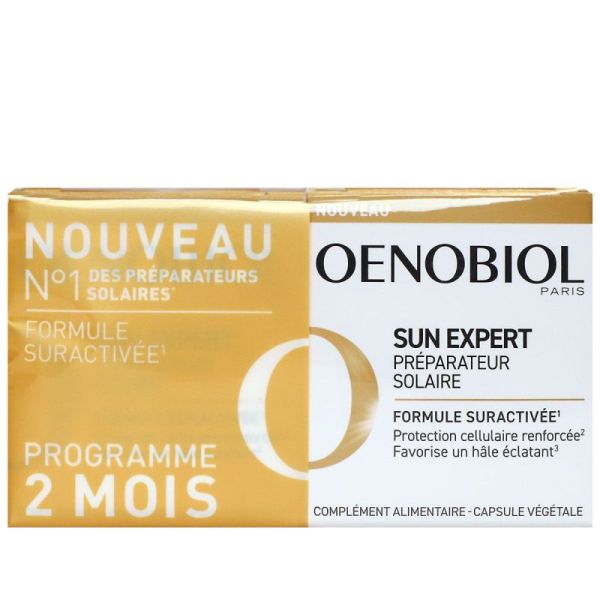 Sun Expert préparateur solaire peau normale 2x30 capsules