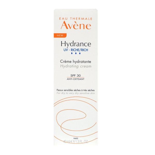 Avene Hydrance Uv Crème Riche 40Ml