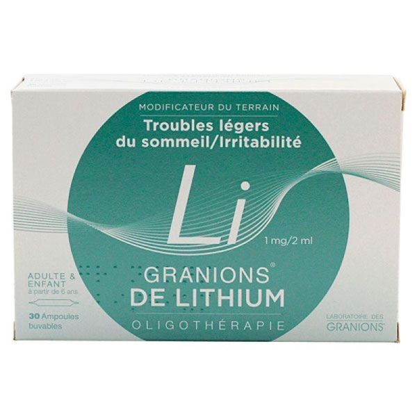 Granions Lithium Amp Buv 2Ml 30