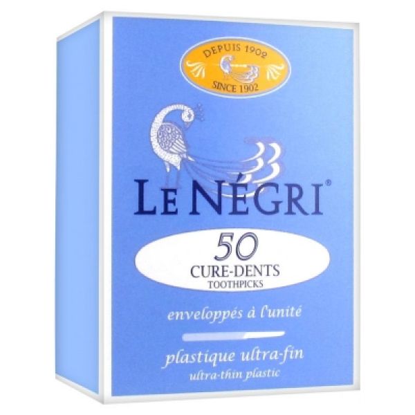 Negri Cure-Dent Plastique Fin 50