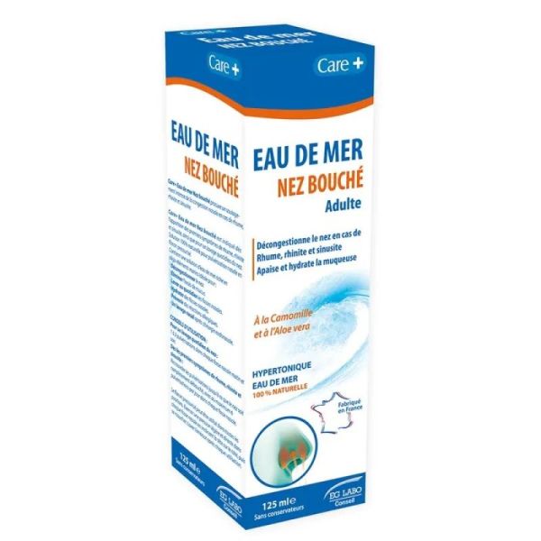 Care+ Eau De Mer Nez Bouch 125Ml