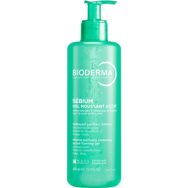Sebium Moussant Actif 400Ml