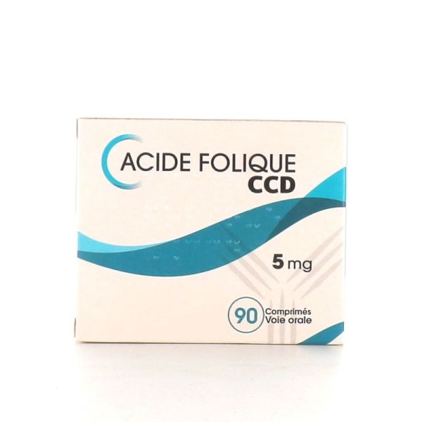 Acide Folique 5Mg Ccd Cpr 90