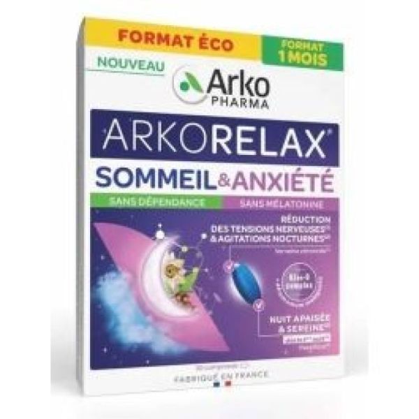 Arkorelax Sommeil Anxiete Cpr 30