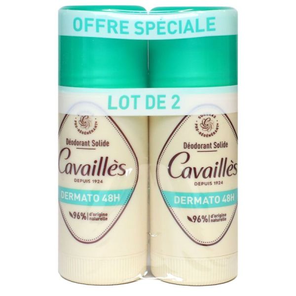 Cavailles Deo Derma 48H Stick40X2