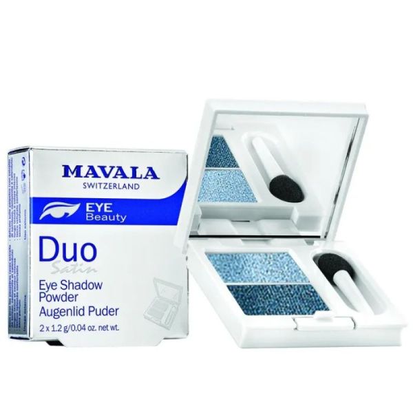 Mavala Duo Satin Arctic Poudre Paupières 2,4g