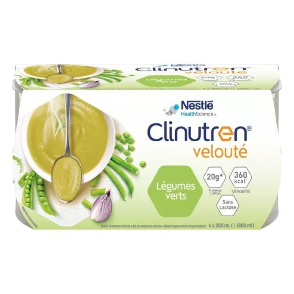 Clinutren Veloute Leg Vert 200Mlx4