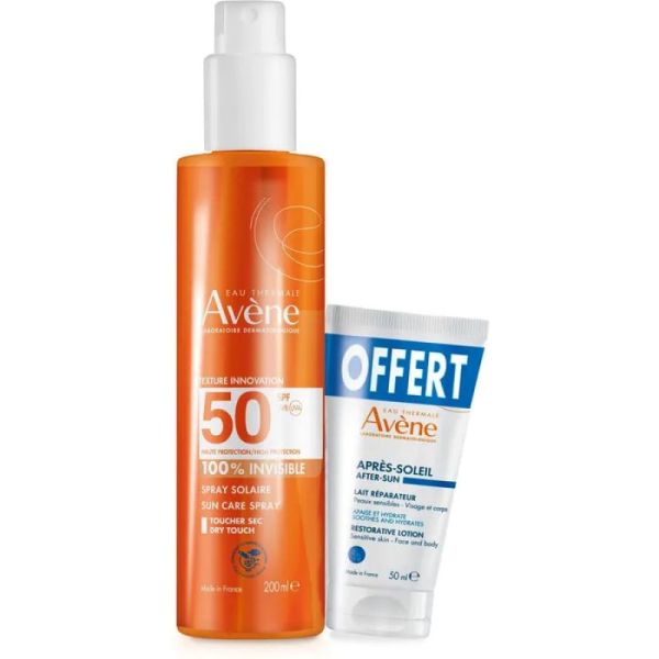 Avene Sol Spf50 Spr 200Ml+Lait Off