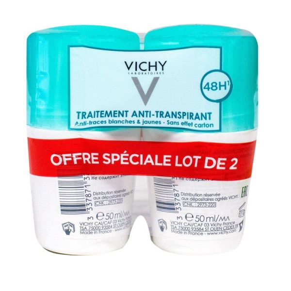 Vichy Deod A/Trans/Trac Bill50Mlx2