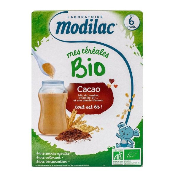 Modilac Cereales Bio Cacao