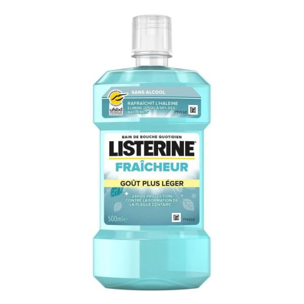 Listerine B/Bouc Fraich S/Alc500Ml
