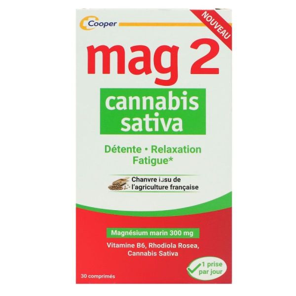 Mag2 Cannabis Comprimés 30