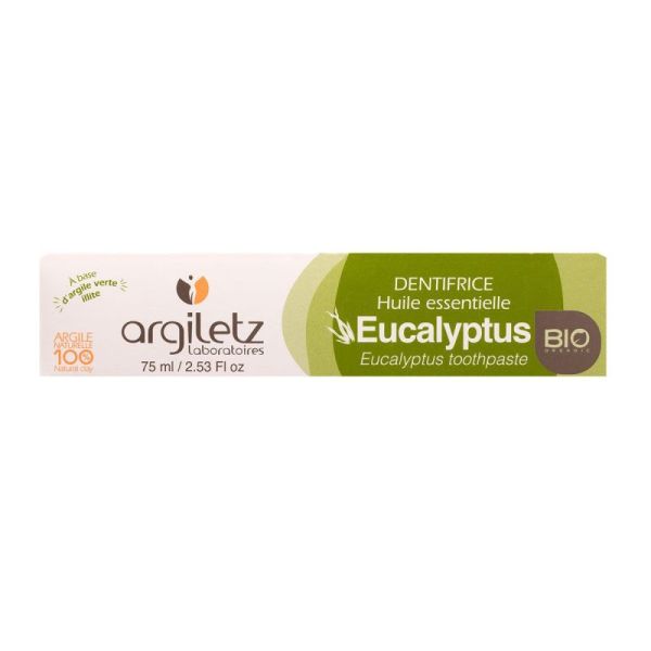 Argiletz Bio Dentif Eucal T/75Ml