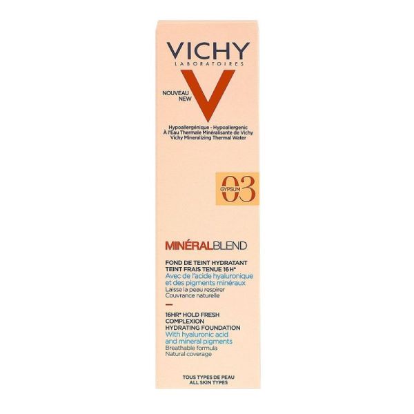 Vichy Mineralblend Fd Teint N°03 Gypsum 30Ml