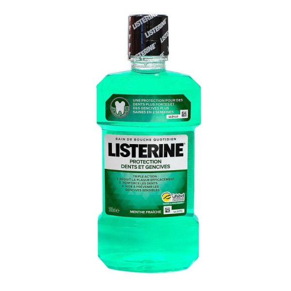 Listerine Bain Bch Protect Dent Genc Fl/500Ml
