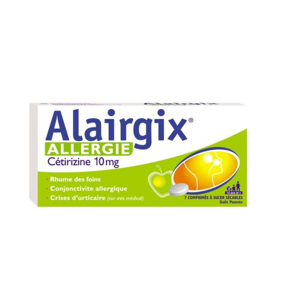 Alairgix Cetirizine 10Mg Cpr Sec 7