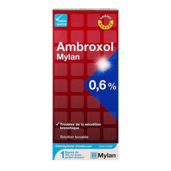 Ambroxol 0,6% Mylan Sol 1