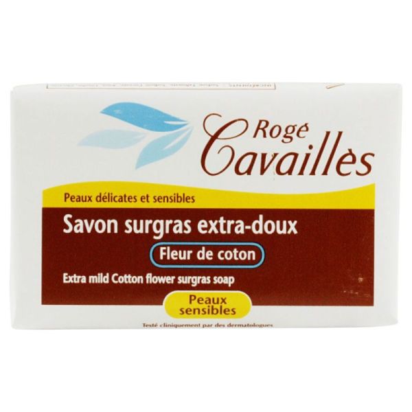 Cavailles Savon Surgras Fleur de Coton 150G