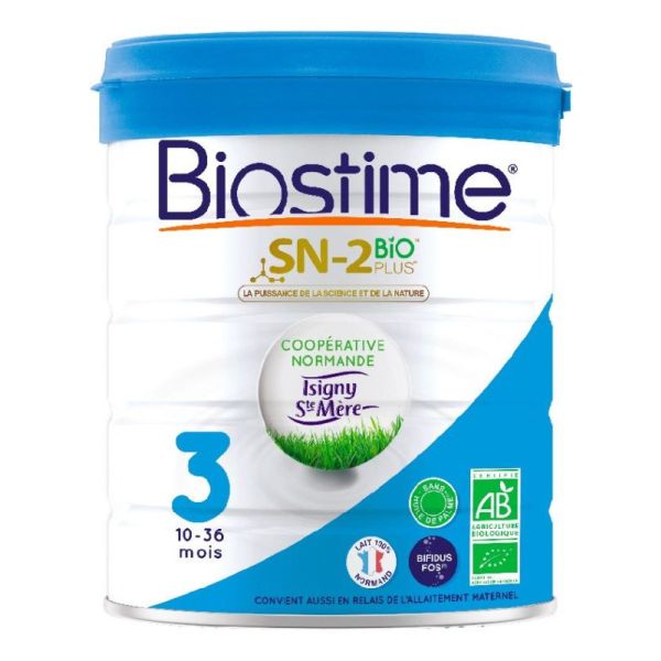 Biostime Lait Bio 3Eme Age 800G