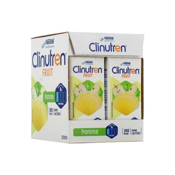 Clinutren Fruit Pomme 200Ml 4