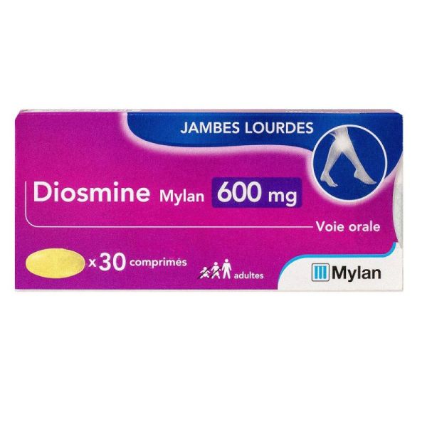 Diosmine 600Mg Merck Cpr 30