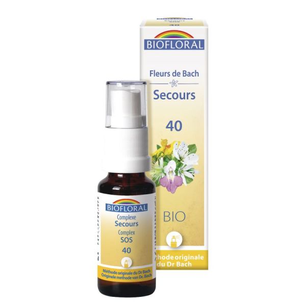 Biofloral Fleur Bach Secours Spray