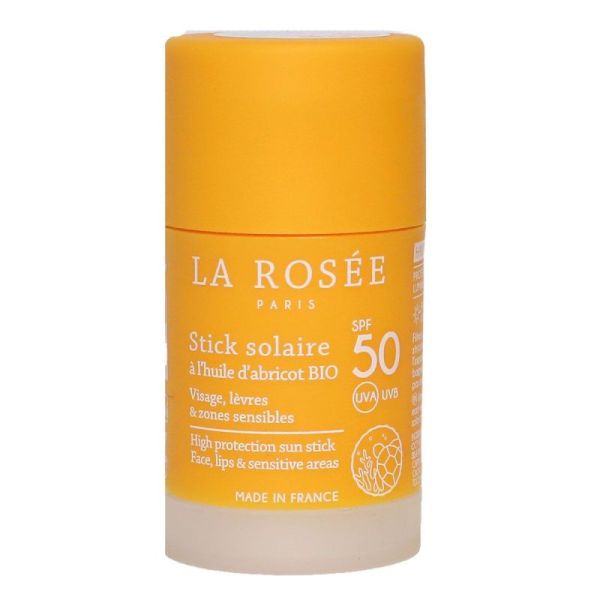 Stick solaire huile abricot bio SPF50 18,5g