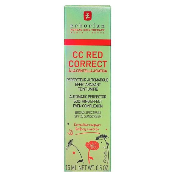 Erborian Cc Red Correct 15Ml