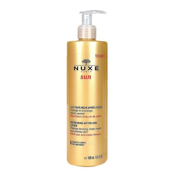 Nuxe Sun Lait Apres Soleil Pompe 400 Ml