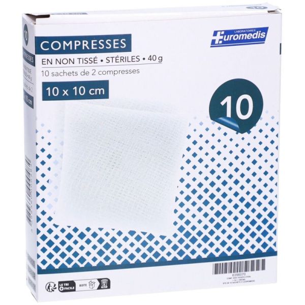 Compresse 10/10 Nt 10X2 Euromedis