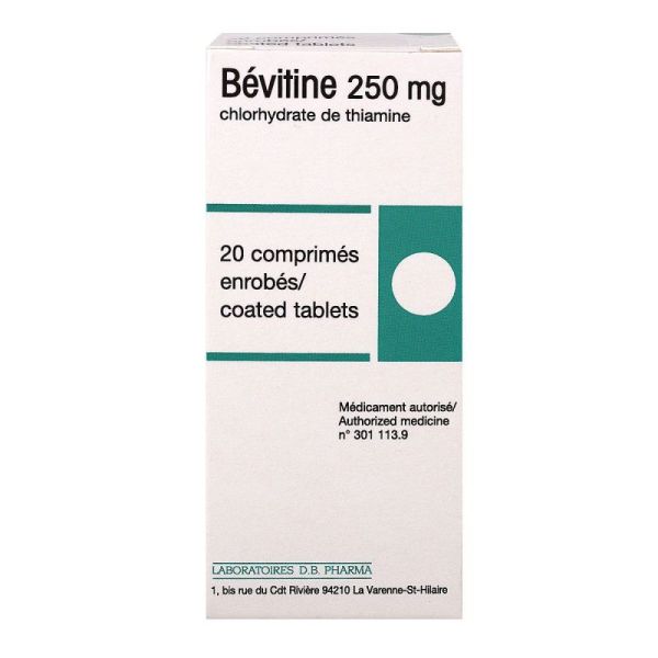 Bevitine 250Mg Cpr 20