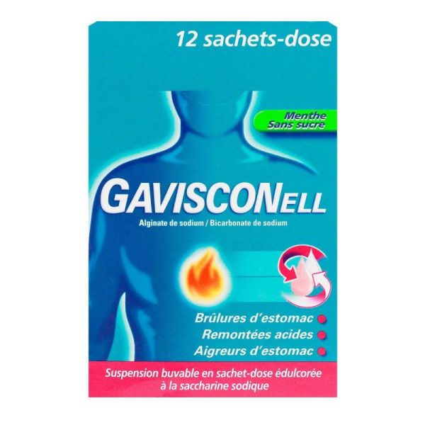 Gavisconell Menthe S/S Sach 10Ml12