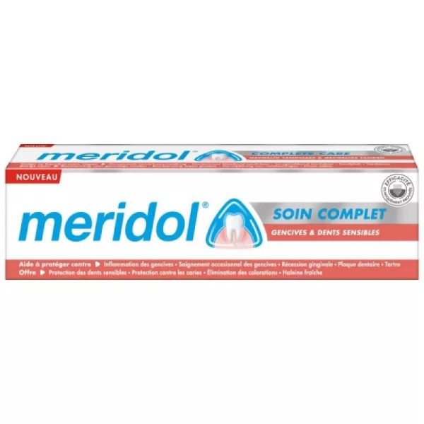 Meridol Dentifrice Soin Complet Sensible 75Ml