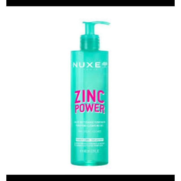 Nuxe Zinc Power Gel Nettoyant400Ml