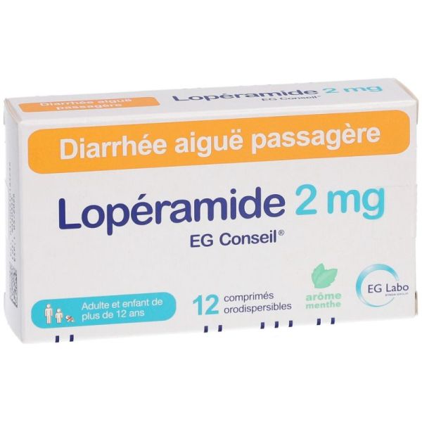 Loperamide Conseil 2Mg Eg Cpr Oro 12
