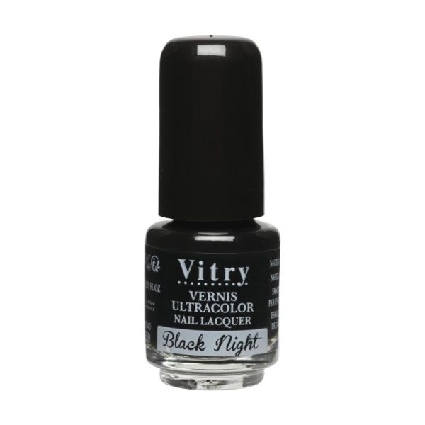 Vitry Mini Vernis Black Night 4Ml