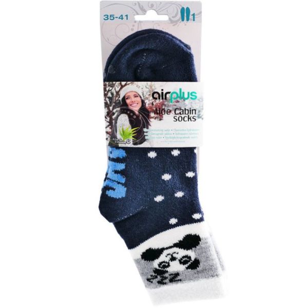 Air Plus Chaussettes Cabin Femme "Sweat D"