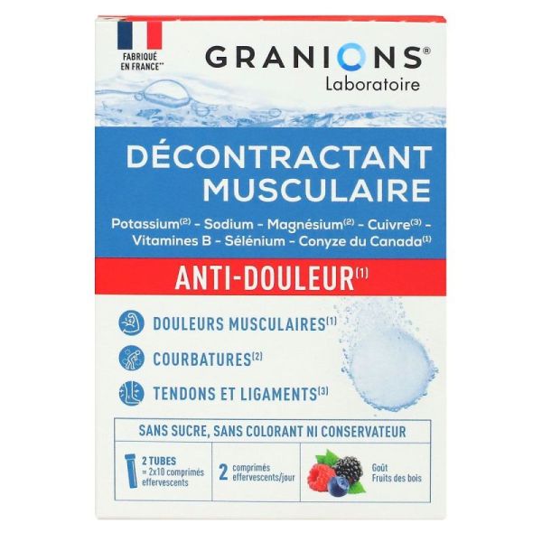 Granions Decontract Musc Cpr Eff20