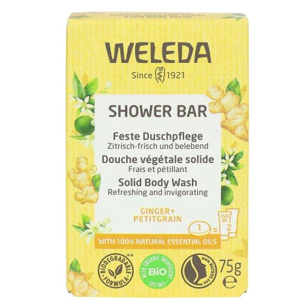 Weleda Savon Ginger + Petit Grain