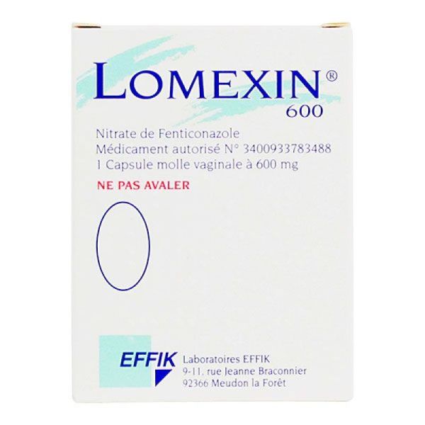Lomexin 600Mg Capsule Vaginale 1