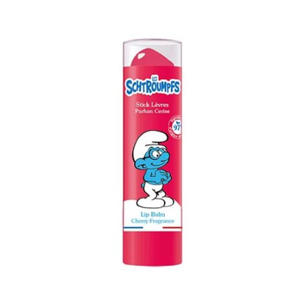 Comptoir du Bain Schtroumpfs Baume à Lèvres Cerise